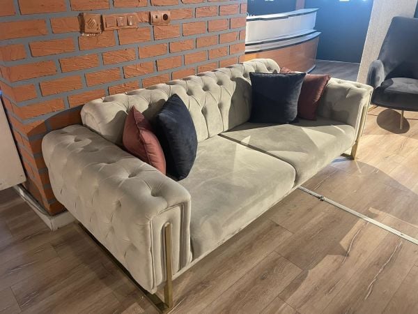 Outlet Chester Üçlü Koltuk