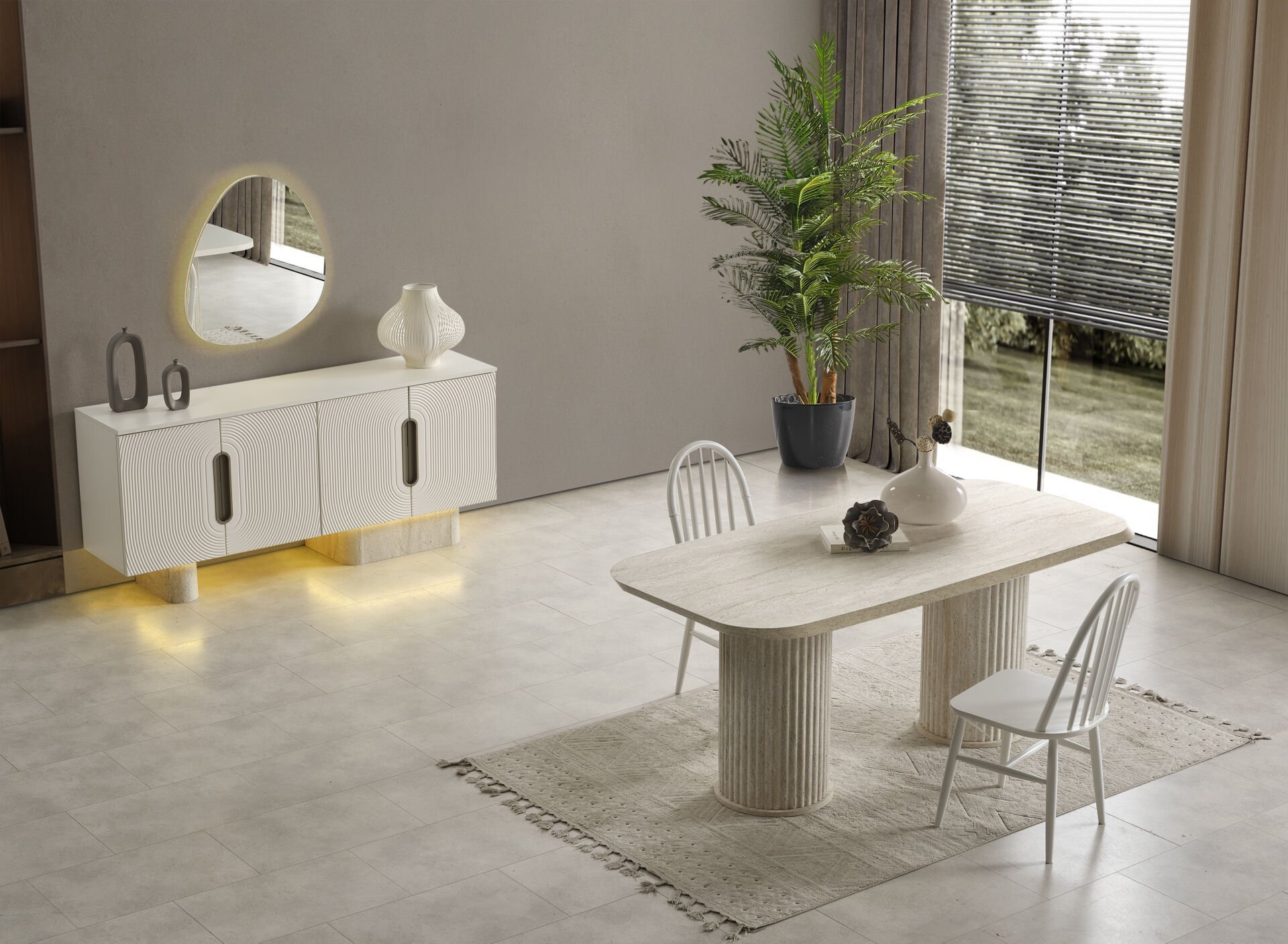 Luxia Yemek Odası Takımı