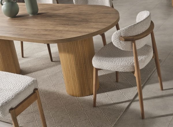 OUTLET Vintage Yemek Odası Takımı