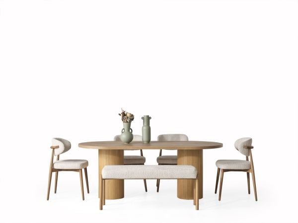 OUTLET Vintage Yemek Odası Takımı