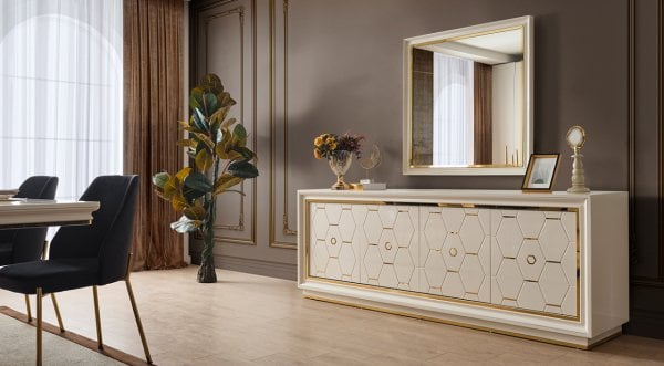 Outlet Yüsra Yemek Odası Takımı