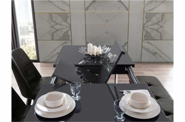 Outlet Mars Yemek Masası + 6 Adet Sandalye