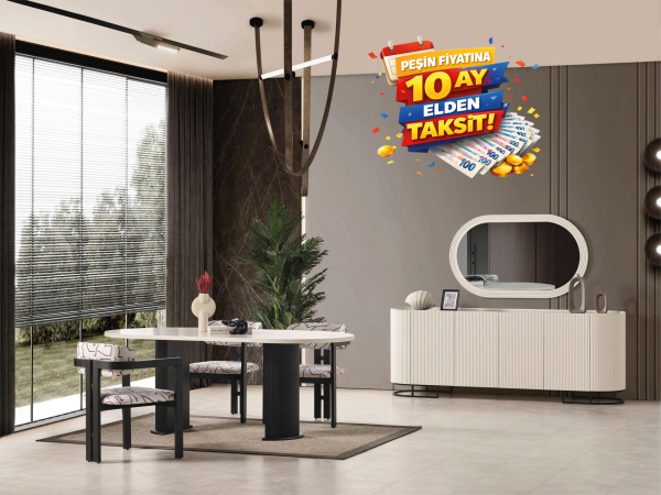 Bambu Yemek Odası Takımı