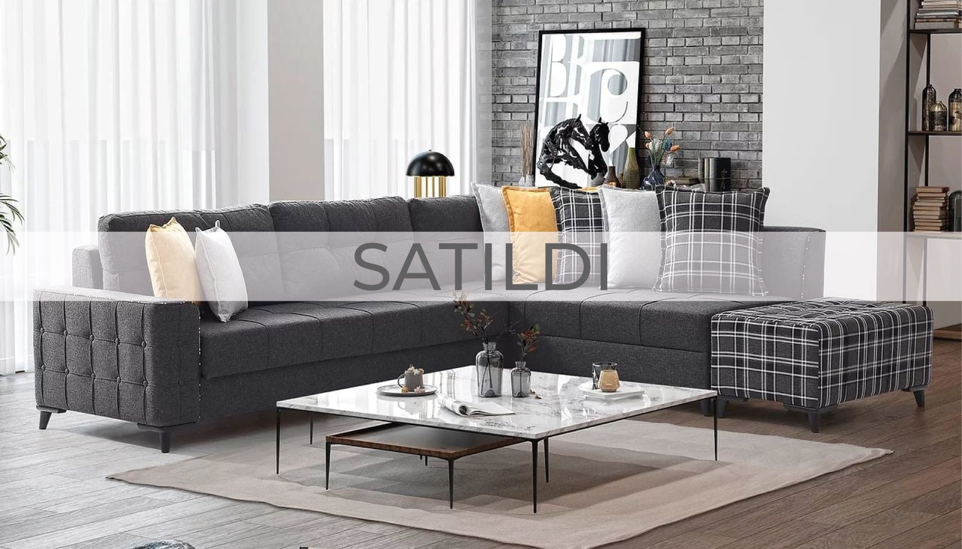 Outlet Symana Köşe Koltuk Takımı
