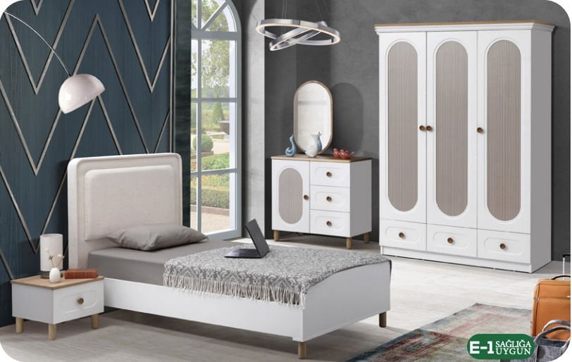 Beyaz Bohem Genç Odası