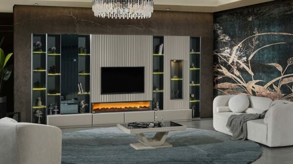 Everest Şömineli  Tv Ünitesi