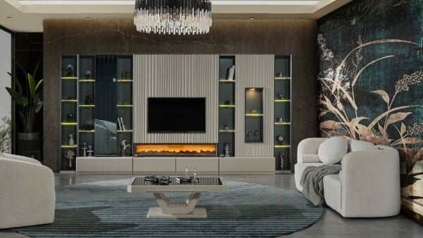 Everest Şömineli  Tv Ünitesi