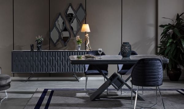 Yaprak Modern Yemek Odası Takımı