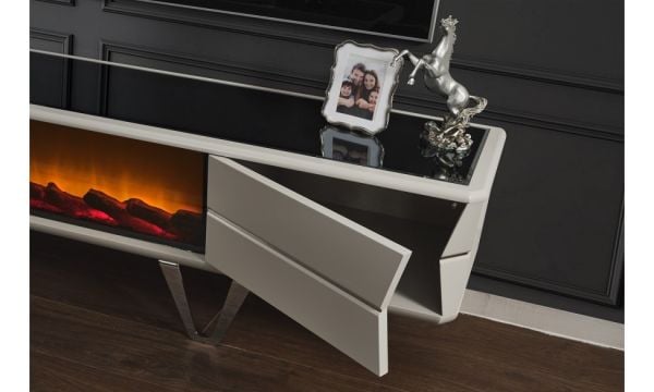 Velar Şömineli Tv Ünitesi