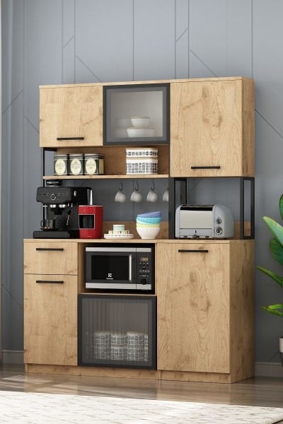 Leny 3 Kapaklı Kahve Köşesi