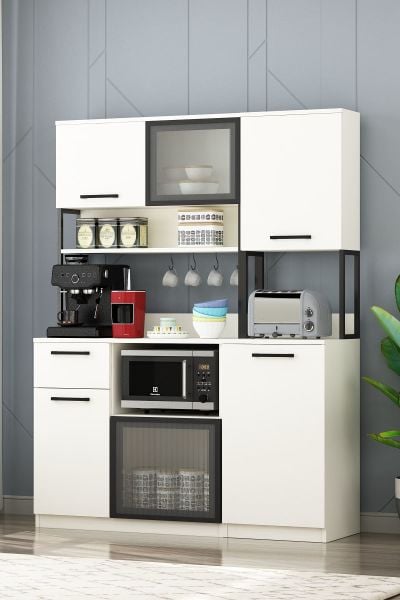 Leny 3 Kapaklı Kahve Köşesi