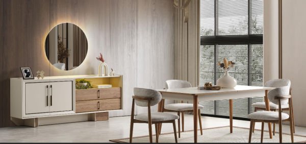 İznik Yemek Odası Takımı ( Ceviz )