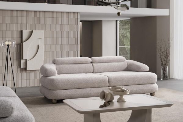 Tedy 3'lü Sandıklı Koltuk