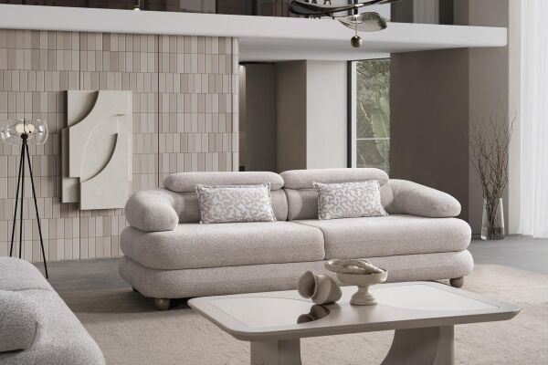 Tedy 3'lü Sandıklı Koltuk