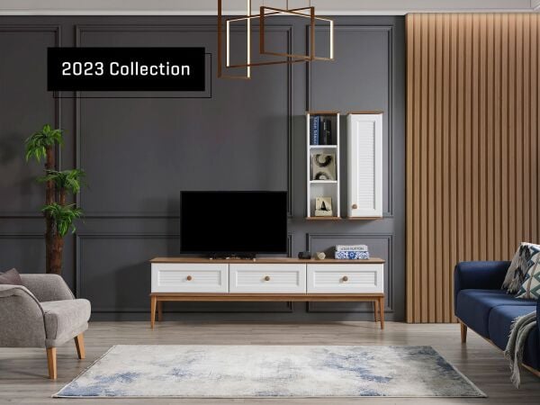 Outlet Norm Beyaz TV Ünitesi