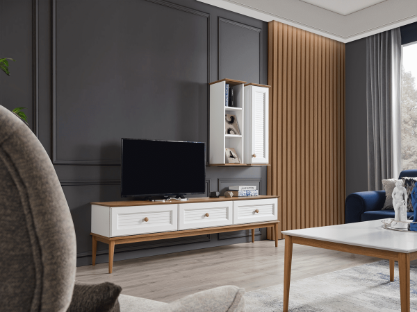 Outlet Norm Beyaz TV Ünitesi