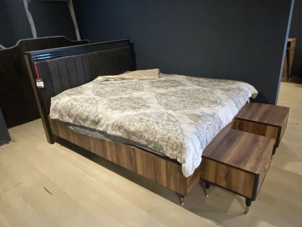 Outlet Linea Karyola Bazalı + 2 Komodin