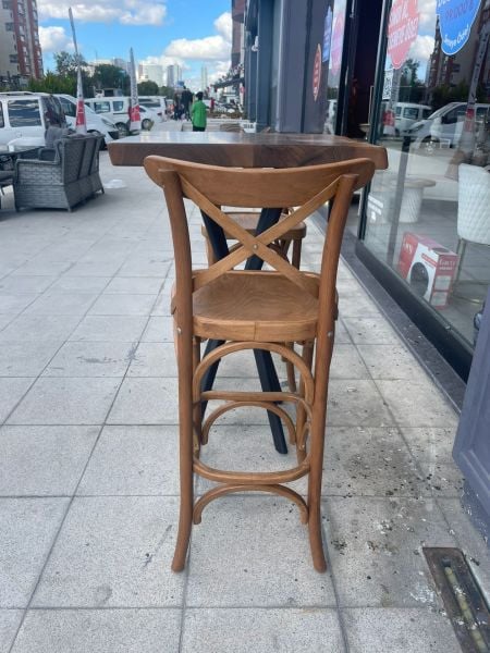 Klismos Ceviz Bar Masası
