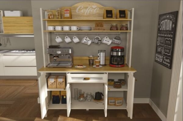 Misto 21027 Kahve Köşesi Dolabı