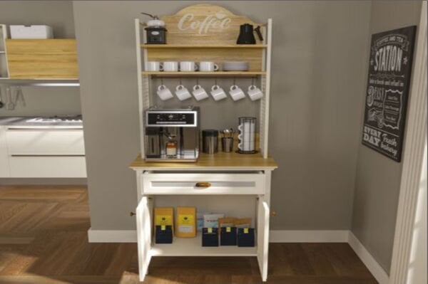 Misto 21028 Kahve Köşesi Dolabı