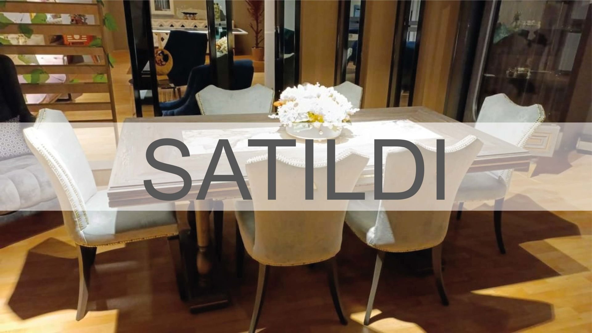 Outlet Madrid Yemek Odası Takımı