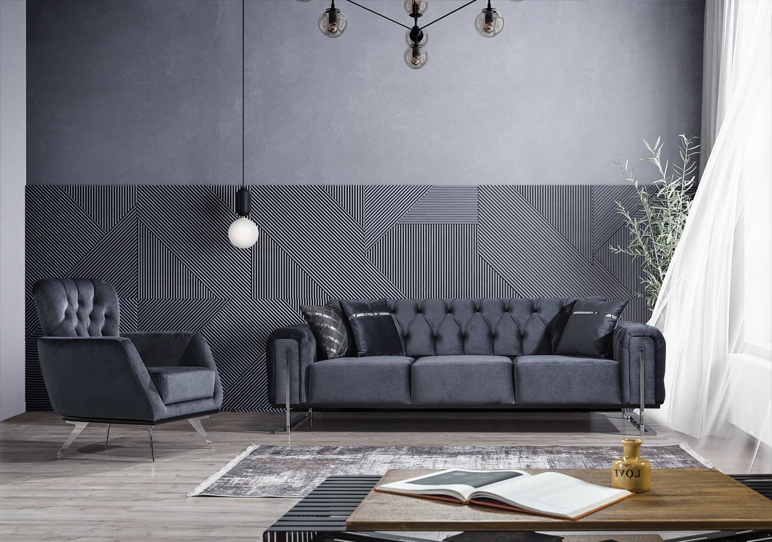 Nova Modern Koltuk Takımı | evac.com.tr